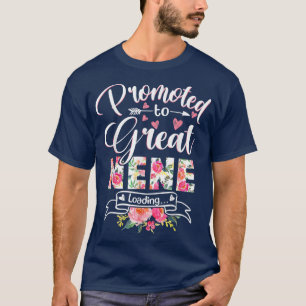 Promoted to Great Nene Est 2022 First Time Grandma T-Shirt