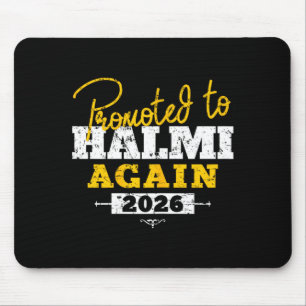 Promoted to halmi 2026 heart grandma 2nd reveal  mouse pad