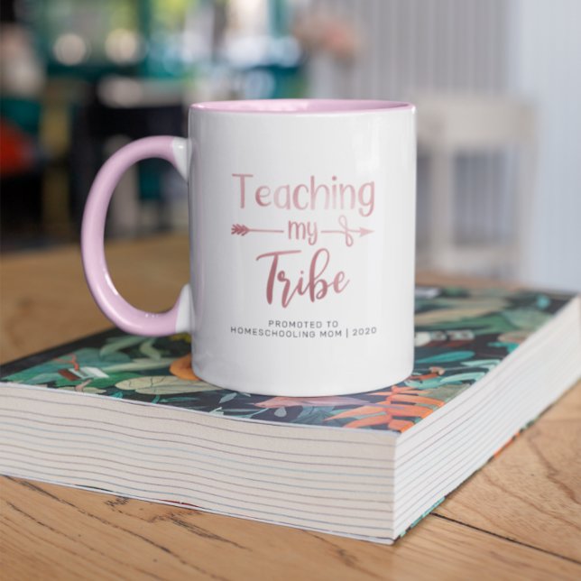Promoted to Homeschooling Mum | Rose Gold Mug (Creator Uploaded)