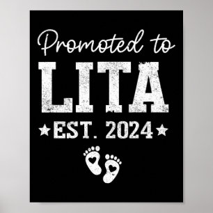 Promoted To Lita 2024 For Pregnancy Ba Poster
