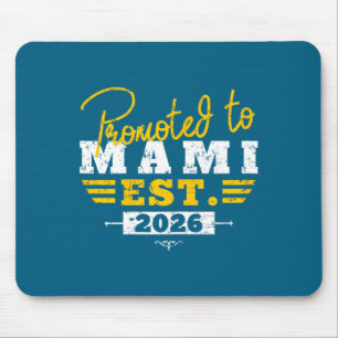Promoted to mami est 2026 heart new aunt reveal mouse pad