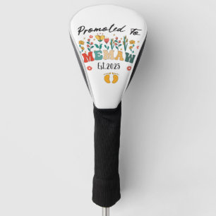 Promoted to Memaw est. 2025: A Special Year for a Golf Head Cover