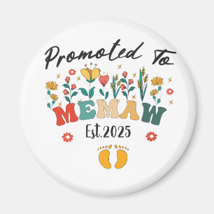 Promoted to Memaw est. 2025: A Special Year for a  Magnet