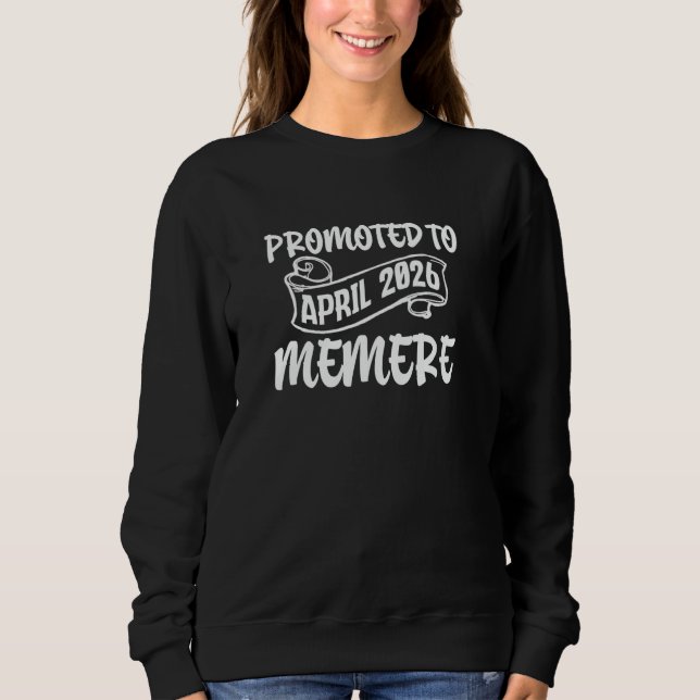 Promoted To MEMERE Coming In April 2026 Baby Revea Sweatshirt (Front)