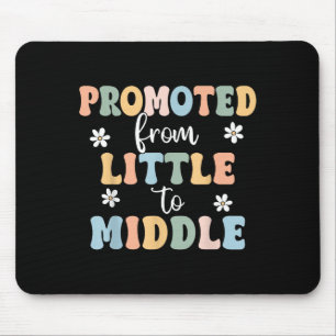 Promoted To Middle Brother Sister Toddler Baby Ann Mouse Pad