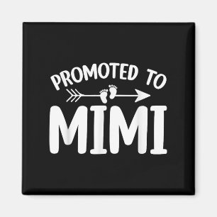 Promoted To Mimi Cute Pregnancy Announcement First Magnet