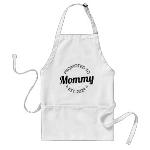 Promoted To Mommy Est. 2024 I Standard Apron