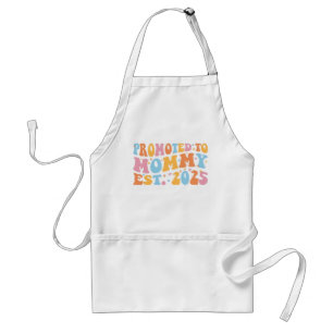 Promoted To Mommy Est. 2025 III Standard Apron