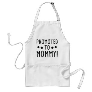 Promoted To Mommy! Standard Apron