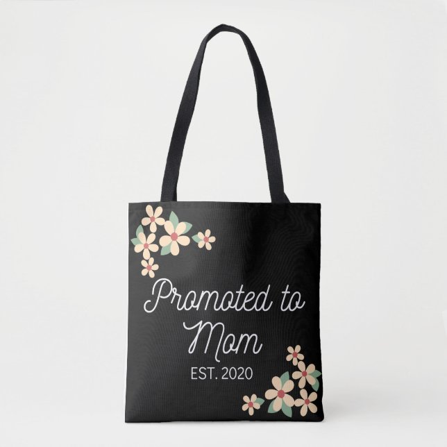 Promoted to mum est. 2020 tote bag (Front)