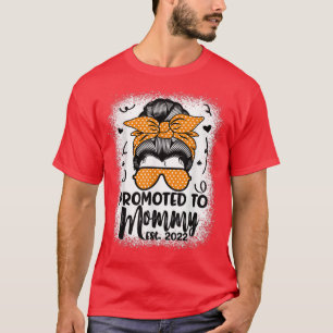 Promoted To Mummy 2022 Pregnancy For Mother's Day  T-Shirt