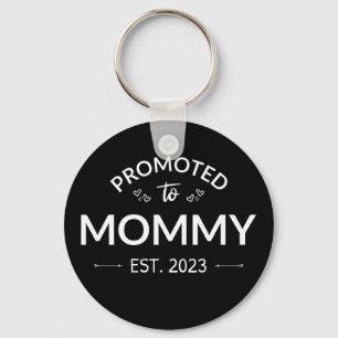 Promoted To Mummy Est. 2023 II Key Ring
