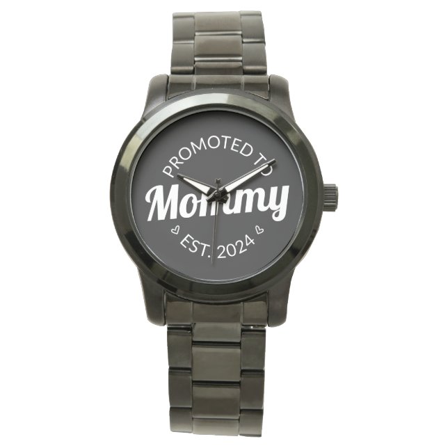 Promoted To Mummy Est. 2024 I Watch (Front)