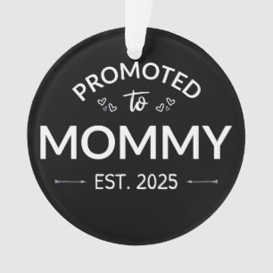 Promoted To Mummy Est. 2025 II Ornament