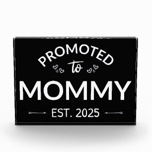 Promoted To Mummy Est. 2025 II Photo Block