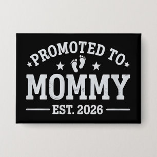 Promoted to Mummy est. 2026 Baby Announcement Mum