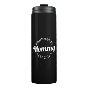Promoted To Mummy Est. 2026 I Thermal Tumbler