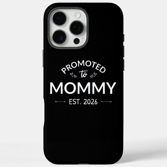 Promoted To Mummy Est. 2026 II Case-Mate iPhone Case (Back)