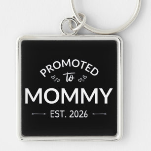 Promoted To Mummy Est. 2026 II Key Ring