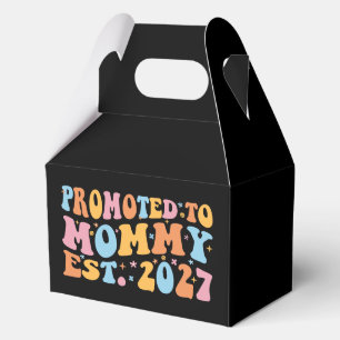 Promoted To Mummy Est 2027 New Mum Announcement Favour Box