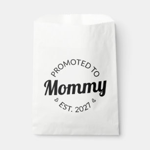 Promoted To Mummy Est 2027 New Mum Announcement I Favour Bags