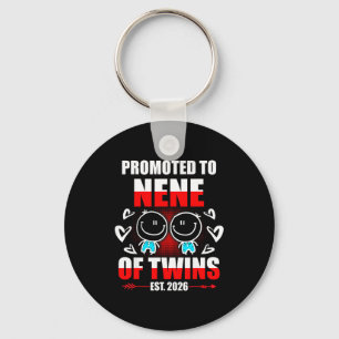 Promoted to nene of twins 2026 mum pregnancy key ring