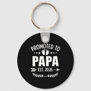 Promoted To Papa Est 2026 New Grandpa Pregnancy An Key Ring