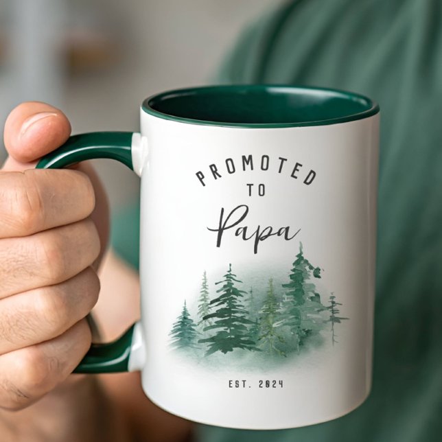 Promoted To Papa Year Est. Mug (Creator Uploaded)