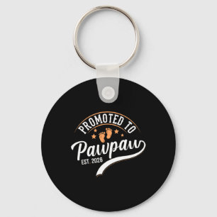 Promoted To Pawpaw 2026 - First Time Father's Day  Key Ring
