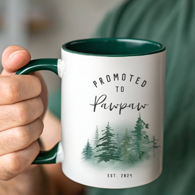 Promoted To Pawpaw Year Est. Mug (Creator Uploaded)