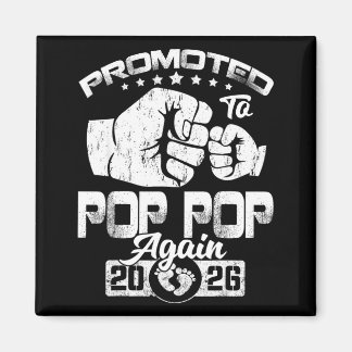 Promoted to pop pop est 2026 pregnancy magnet