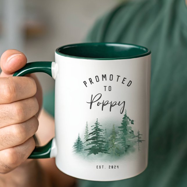 Promoted To Poppy Year Est. Mug (Creator Uploaded)