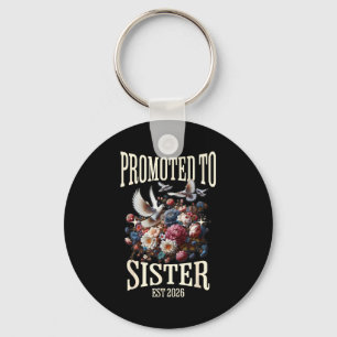 Promoted to sister est 2026 pregnancy reveal new key ring