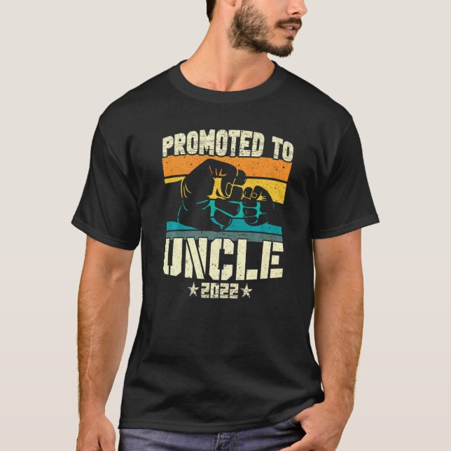 Promoted To Uncle 2022 T-Shirt (Front)