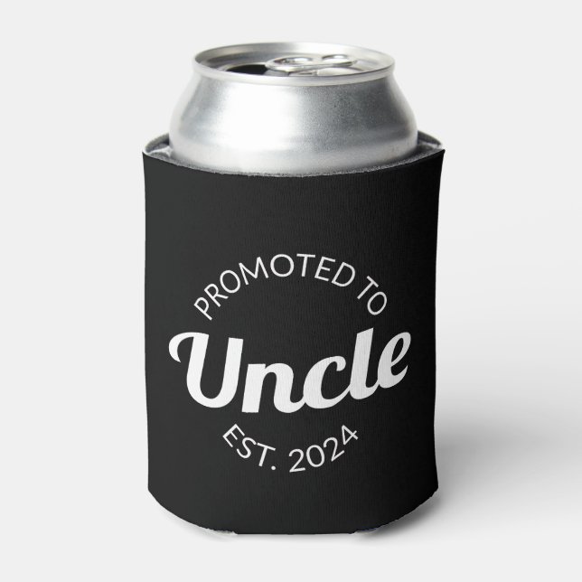 Promoted To Uncle Est. 2024 I Can Cooler (Can Front)