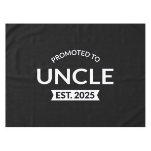 Promoted To Uncle Est. 2025 II Tablecloth