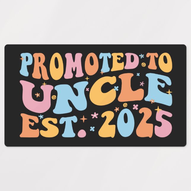 Promoted To Uncle Est. 2025 III (Design 1)