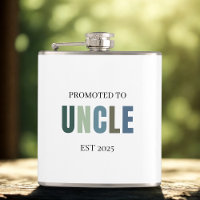 Promoted to Uncle EST 2025 | Personalised Gift