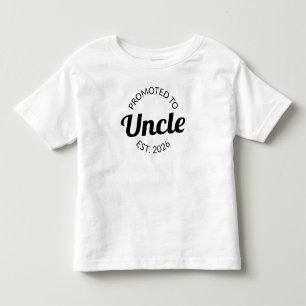 Promoted To Uncle Est. 2026 I Toddler T-Shirt