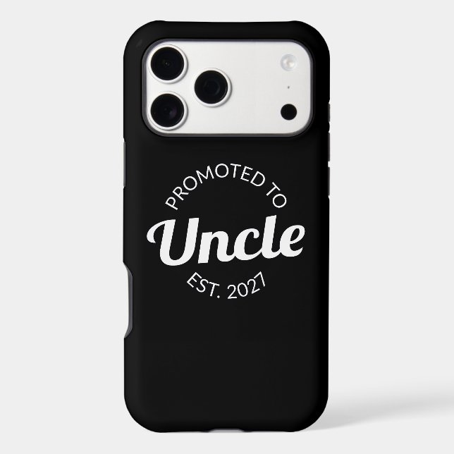 Promoted To Uncle Est 2027 New Uncle I (Back)