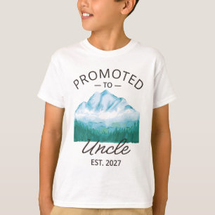 Promoted To Uncle Est 2027 New Uncle VI T-Shirt