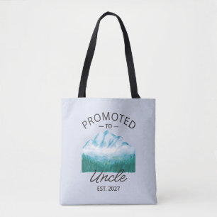 Promoted To Uncle Est 2027 New Uncle VI Tote Bag
