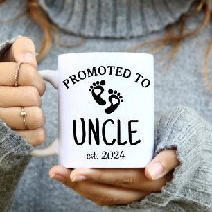 Promoted to Uncle / First Time Uncle script Coffee Mug