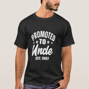 Promoted To Uncle Promoted To Uncle est 1967 Vinta T-Shirt
