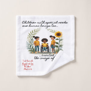 Promoting Children with Special Needs Towel