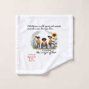 Promoting Children with Special Needs Towel