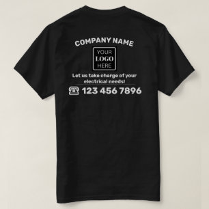 Promotional Apparel Modern Business Logo T-Shirt