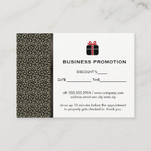 Promotional Appointment Card