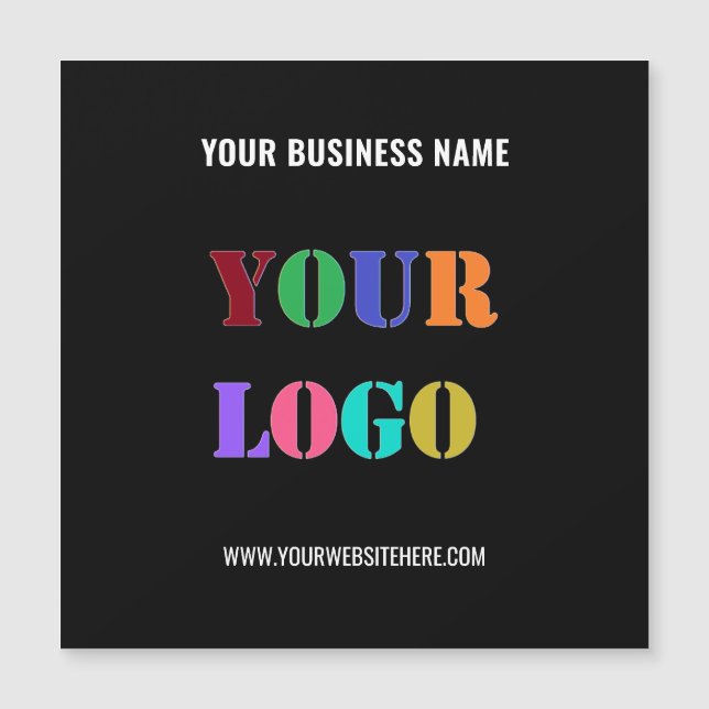 Promotional Business Cards Example Choose Colour (Front)
