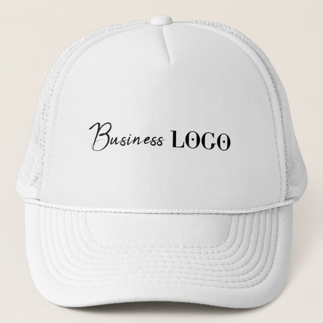 Promotional Business Company Logo Employee Staff  Trucker Hat (Front)